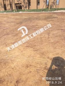 陕西岐山压模地坪